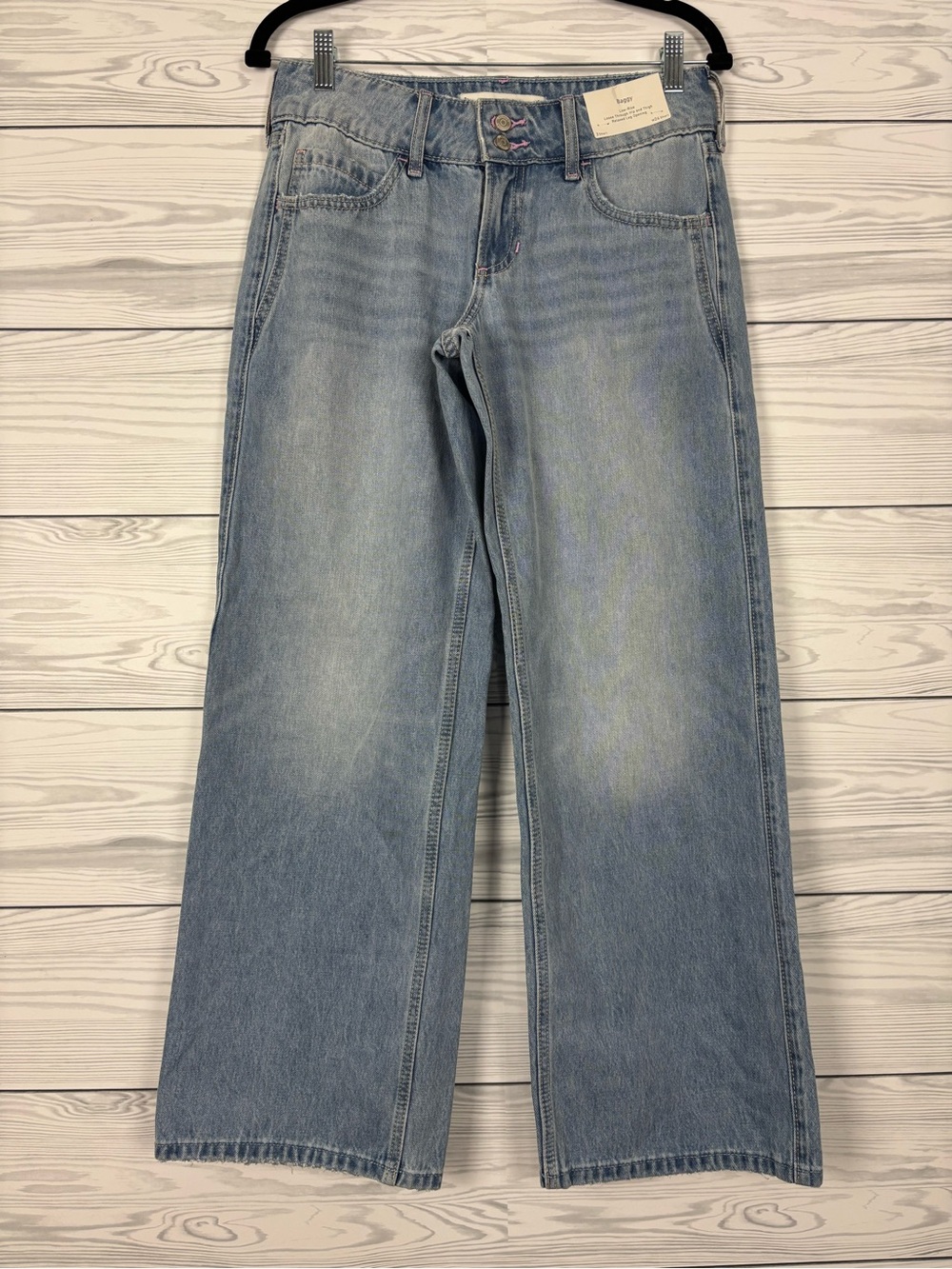 Hollister Low-Rise Baggy Jeans NWT Size 26 Short